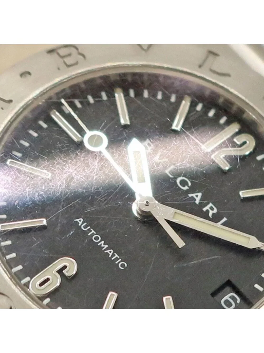 Bvlgari Ten Overhauled & Finished Diagono World Limited to 50 Pieces SS Black